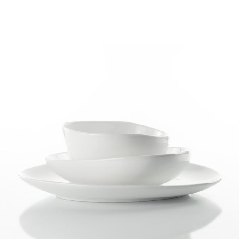 Set 18 Piatti Aqua Weiss – Weissestal