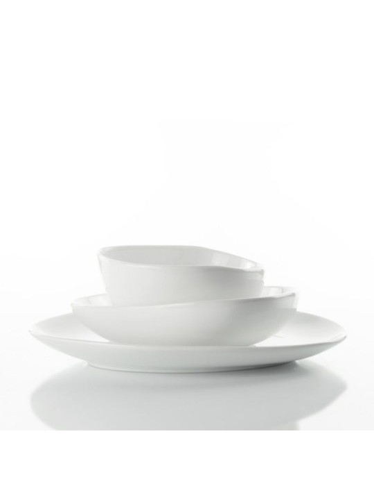 Set 18 Piatti Aqua Weiss – Weissestal