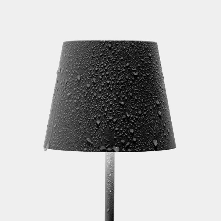 Zafferano Poldina Mini corten ricaricabile Ø 11 cm