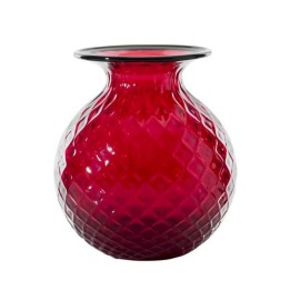 Venini Vaso Balloton Fiori rosso Ø 14 cm
