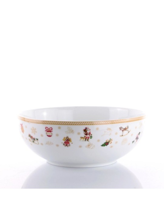 Insalatiera 24cm Toys Natale in Porcellana – Weissestal