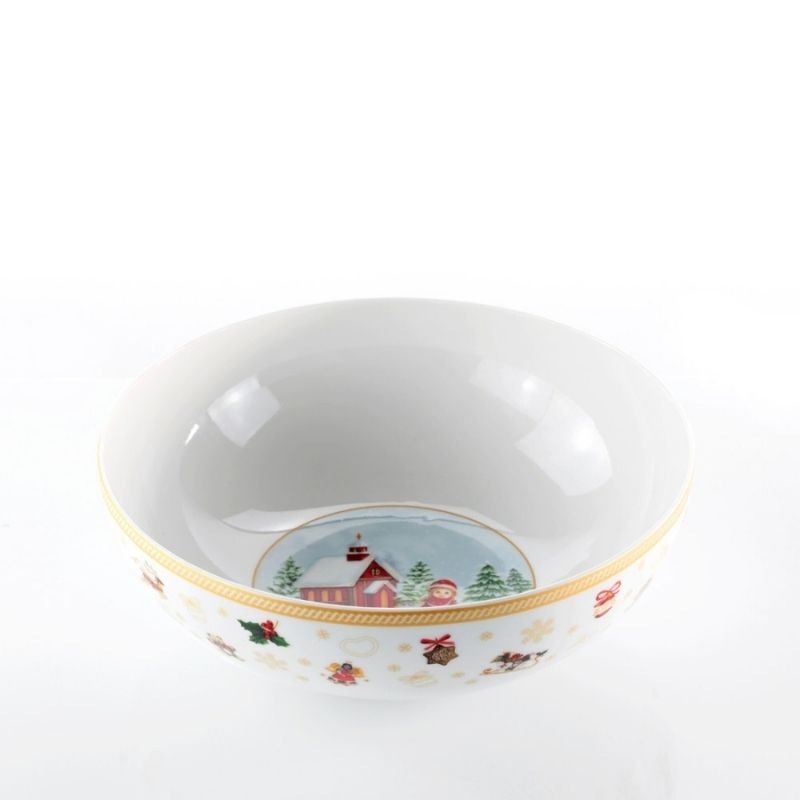 Insalatiera 24cm Toys Natale in Porcellana –...