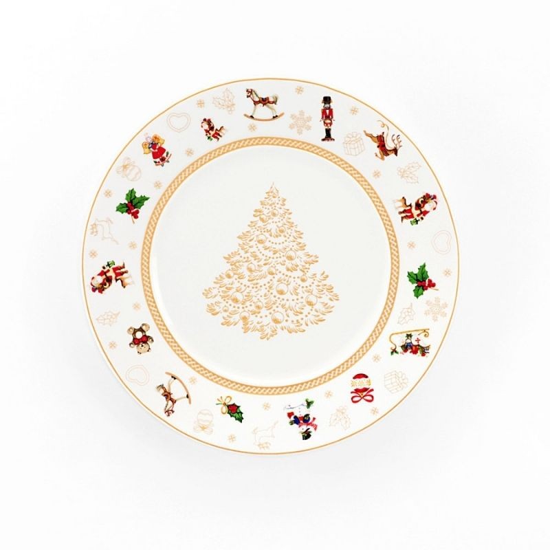 Servizio 18 Piatti Tavola Toys Natale in...