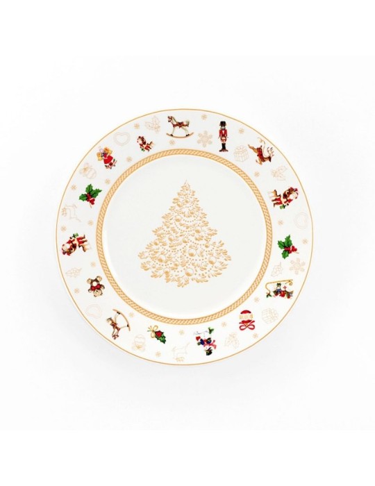 Servizio 18 Piatti Tavola Toys Natale in...
