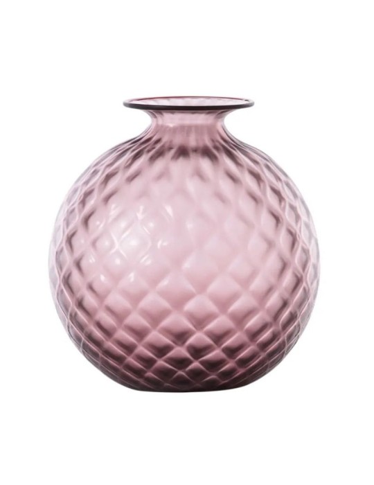 Vaso Monofiori Balloton Venini Ametista – Collezione Storica 1970