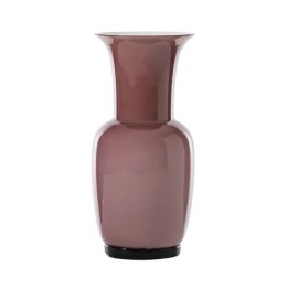 Venini Vaso Opalino ametista alto 36 cm