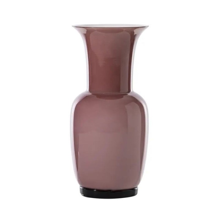 Venini Vaso Opalino ametista alto 36 cm