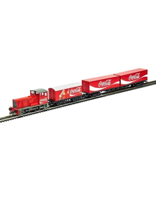Trenino Natalizio Elettrico Coca-Cola – Set...