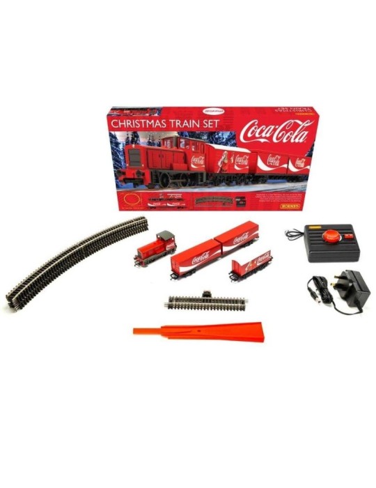 Trenino Natalizio Elettrico Coca-Cola – Set...