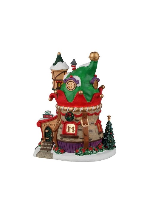 LEMAX – No. 2 Elf Lane | Casetta degli Elfi Illuminata H 14 cm