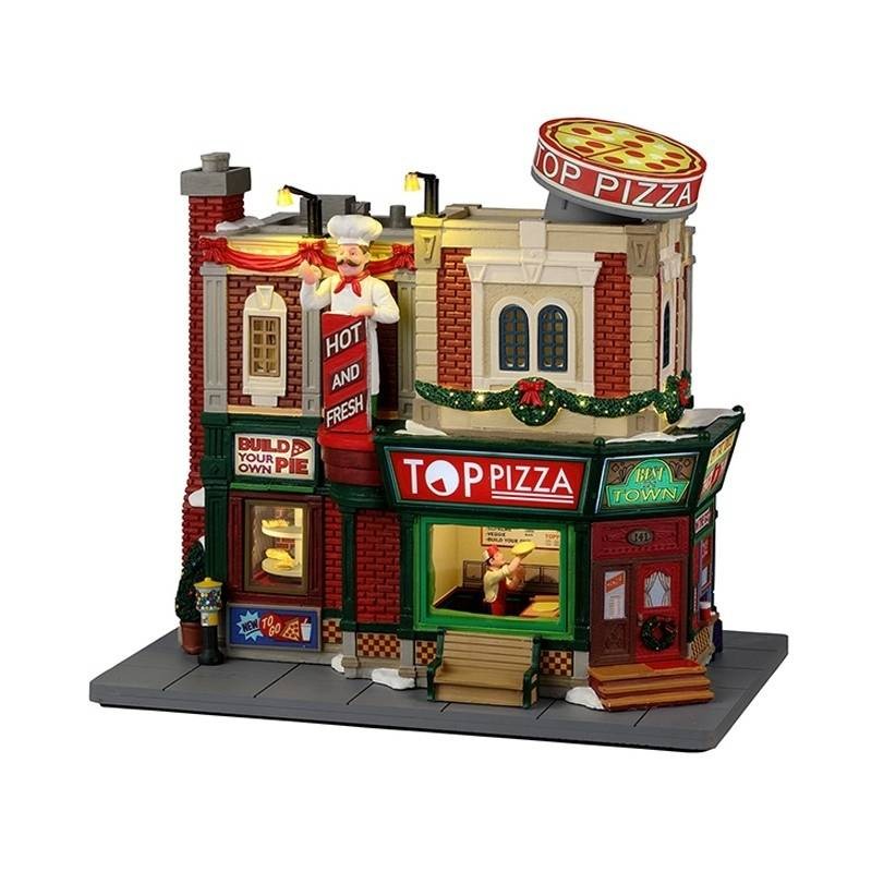 Top Pizza di Lemax – Edificio Animato Harvest Crossing (Cod. 25860)