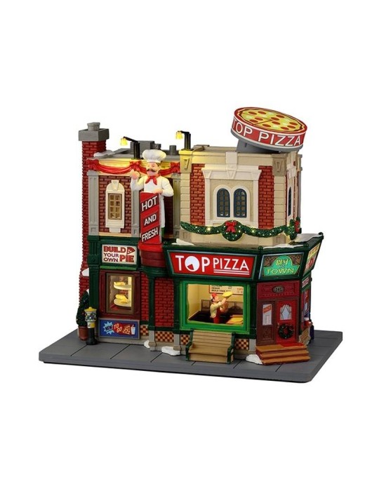 Top Pizza di Lemax – Edificio Animato Harvest Crossing (Cod. 25860)