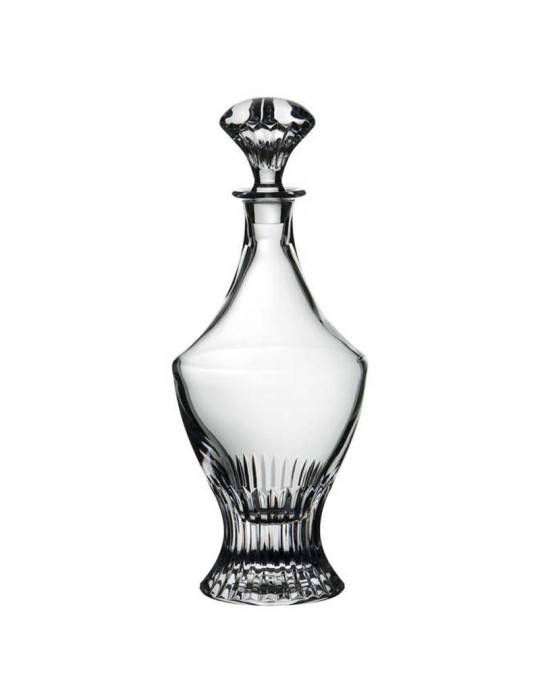 Bottiglia con Tappo Collection St. Denise/Windsor Rogaska in Cristallo Molato a Mano