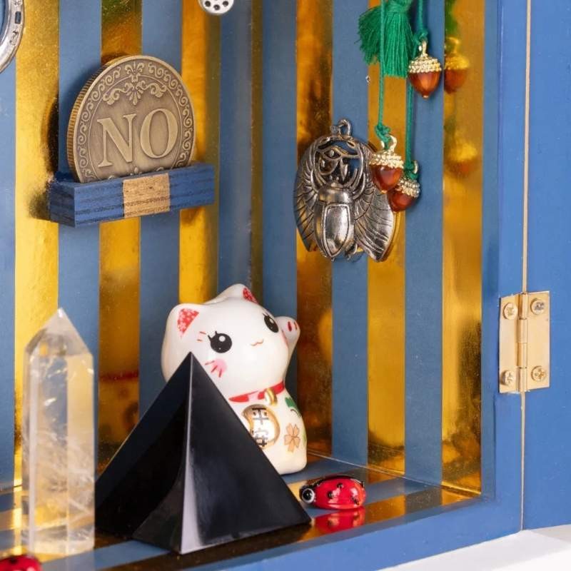 OGGETTO DECORATIVO PORTAFORTUNA LUCKY TEMPLE –...