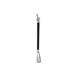Pozzi Milano Calzascarpe Swan in alluminio e legno