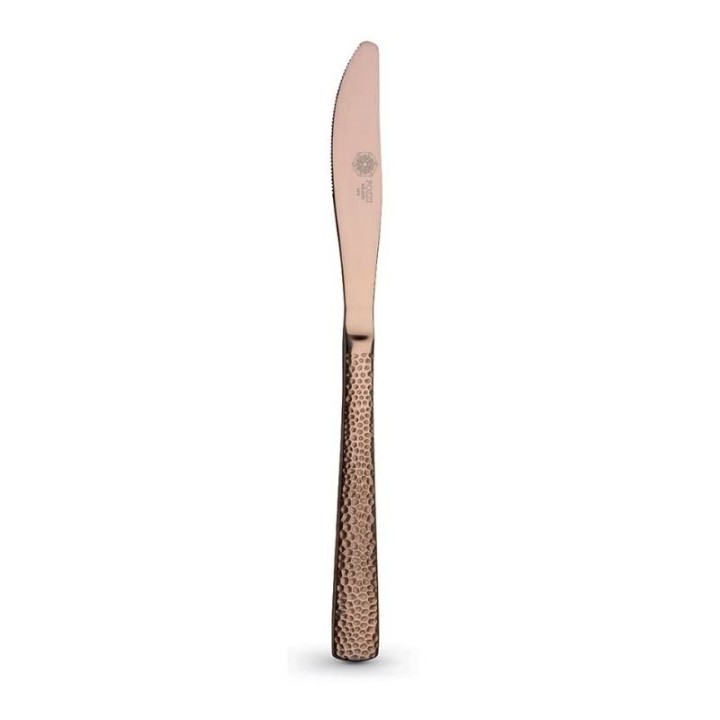 Pozzi Milano Set di 24 posate Hammered bronzo per 6 persone