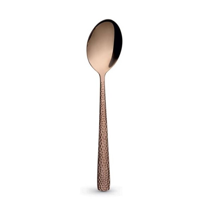 Pozzi Milano Set di 24 posate Hammered bronzo per 6 persone
