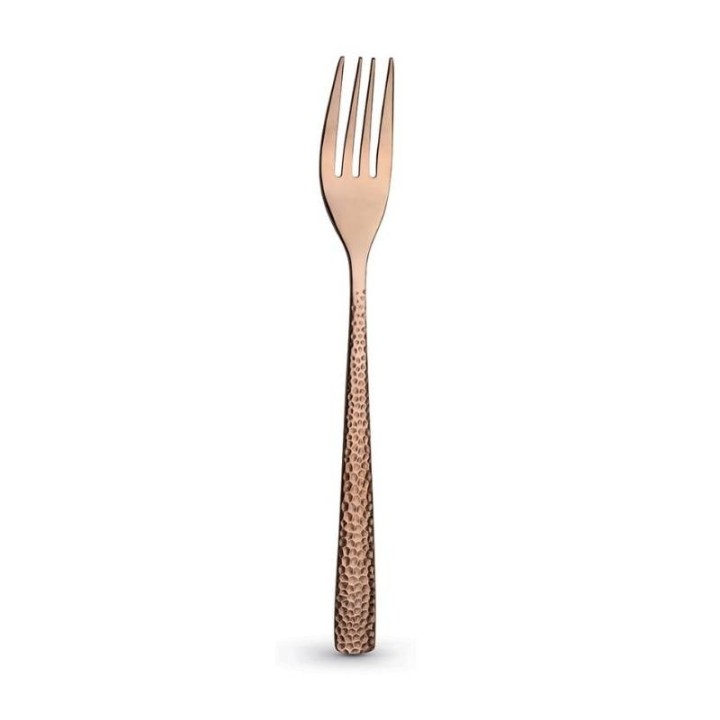 Pozzi Milano Set di 24 posate Hammered bronzo per 6 persone