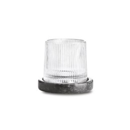 Pozzi Milano Bicchiere girevole Silver Nights nero