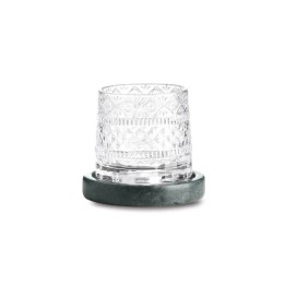 Pozzi Milano Bicchiere girevole Silver Nights verde scuro