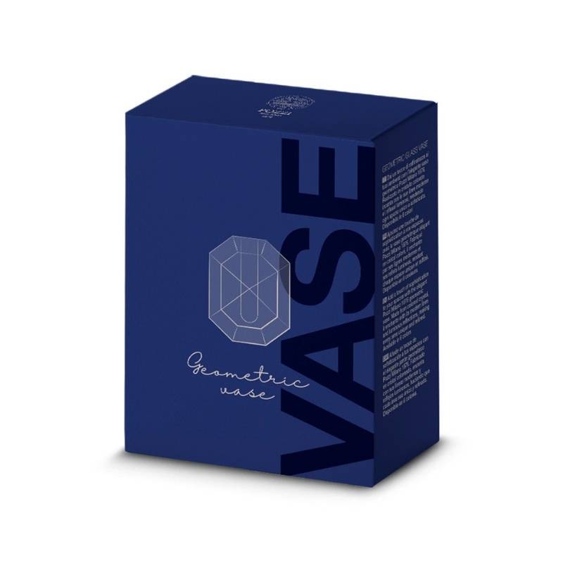 Vaso in Cristallo Smoke Grey h 16 cm – Pozzi...