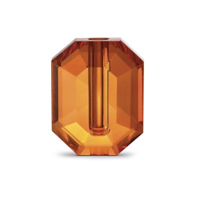 Vaso in Cristallo Arancio h 16 cm – Pozzi Milano |...