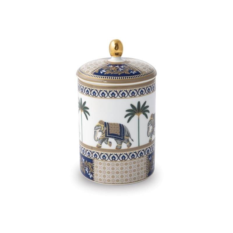 Candela Profumata in Vasetto di Porcellana – Living Jaipur | Pozzi Milano