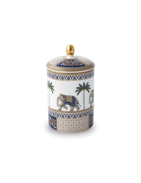 Candela Profumata in Vasetto di Porcellana – Living Jaipur | Pozzi Milano