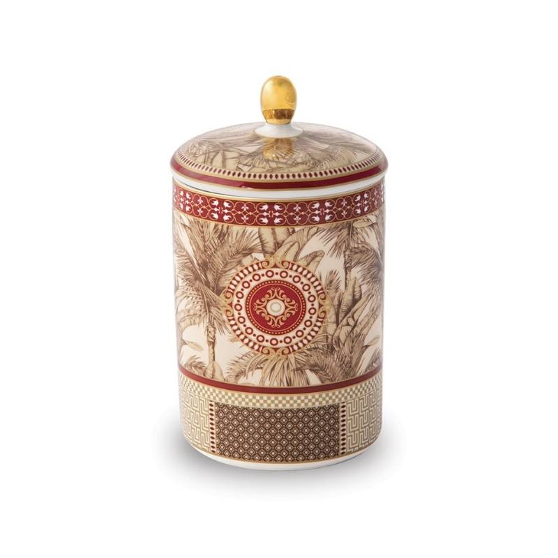 CANDELA PROF. IN VASETTO PORC. C/BOX LIVING TROPIC