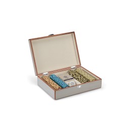 Pozzi Milano Set da poker Timeless bianco