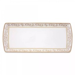Pozzi Milano Piatto da portata Golden 35 × 15 cm
