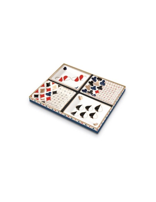 Set 4 Portaanelli in Porcellana CASINO’ – Pozzi Milano