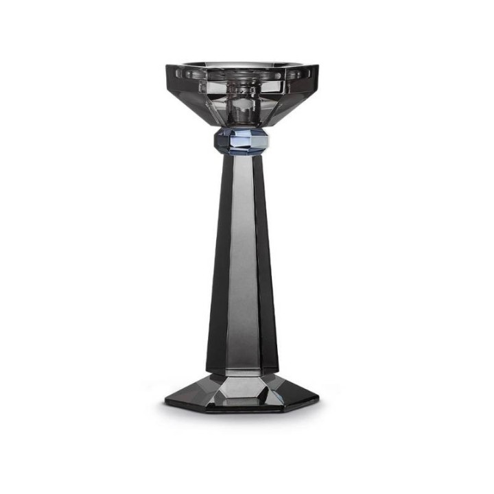 Pozzi Milano Portacandela Home Heritage smoke grey 23 cm