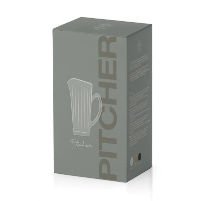 Brocca Trasparente in Vetro Cristallino 1,5 L – Pozzi Milano 2