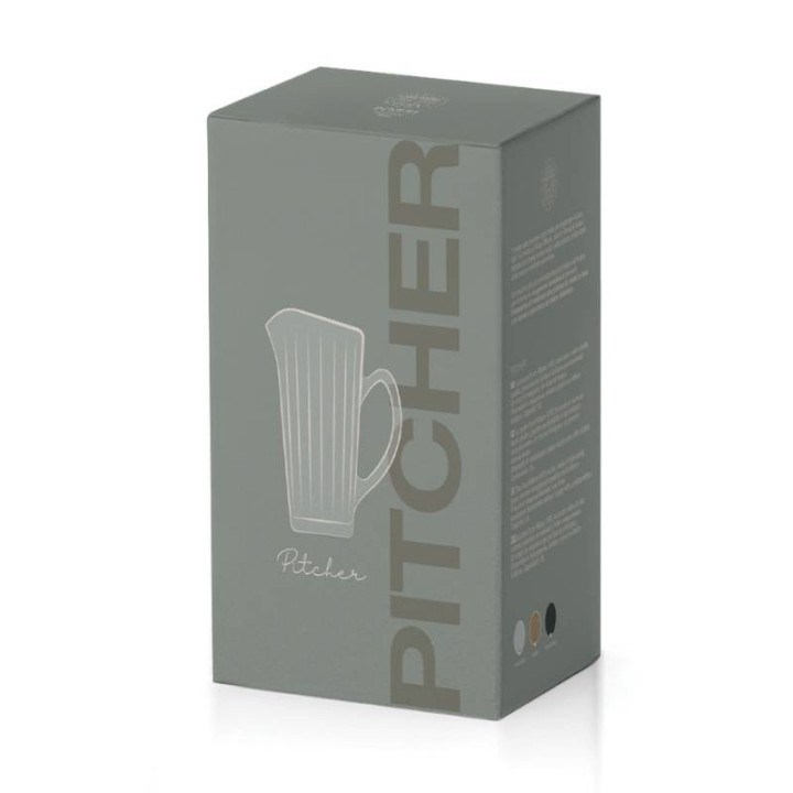 Pozzi Milano Brocca Modern Classic trasparente da 1,5 litri