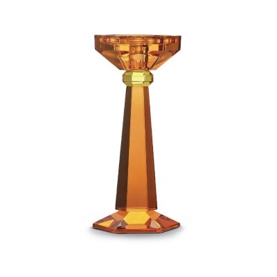 Portacandela in Cristallo Arancio – Pozzi Milano Home...