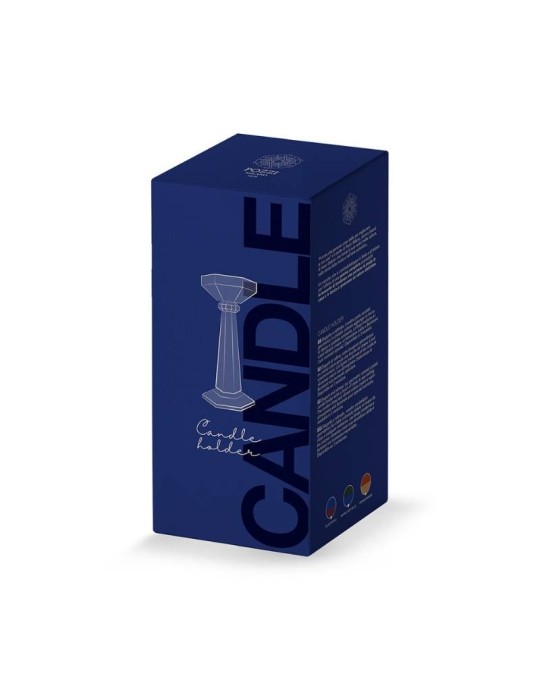 Portacandela in Cristallo Blu – Pozzi Milano...