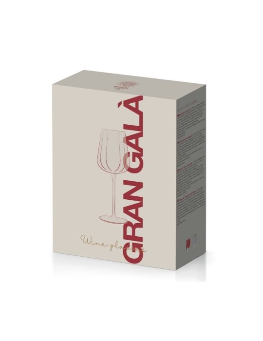 Set 2 Bicchieri Vino Bordo Oro – Pozzi Milano...