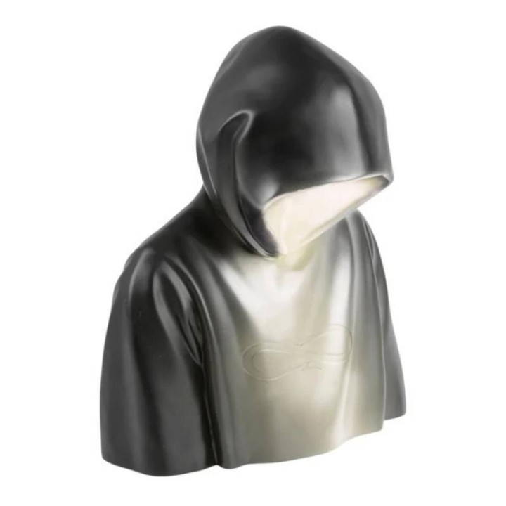 Seletti Lampada Bad Guy nera alta 35 cm