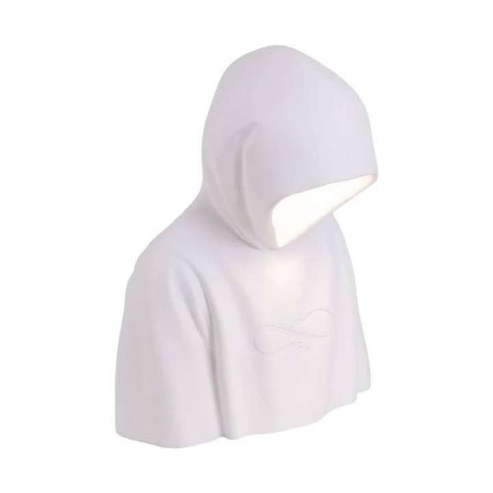 Seletti Lampada Bad Guy bianca alta 35 cm