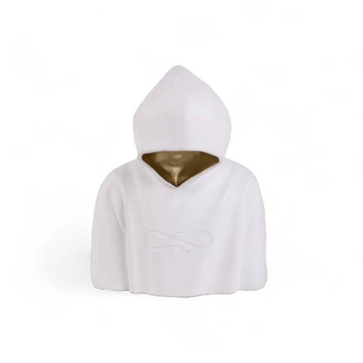 Seletti Lampada Bad Guy bianca alta 35 cm