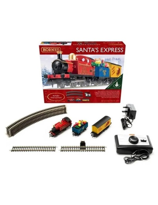 Treno di Natale Santa Express – MyVillage, Set Ferrovie Elettriche Natalizie