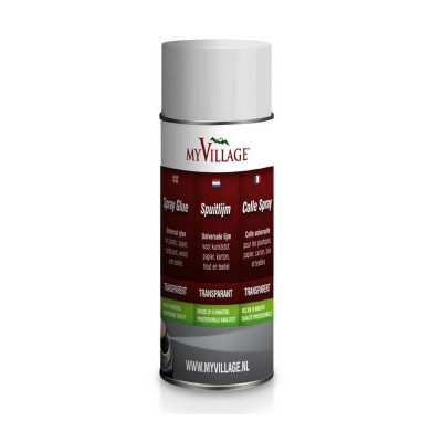 Colla a Spruzzo Trasparente 150 ml – MyVillage, Adesivo...