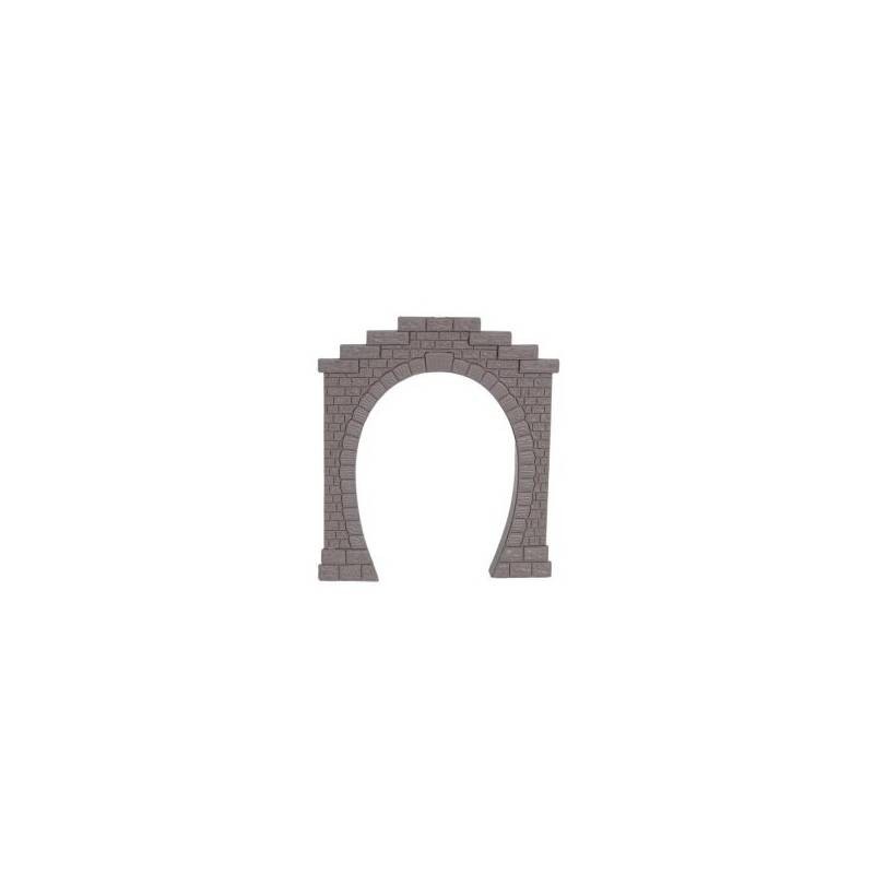 Set 2 pz Portale Tunnel Grigio – MyVillage, Accessorio Paesaggio Natalizio