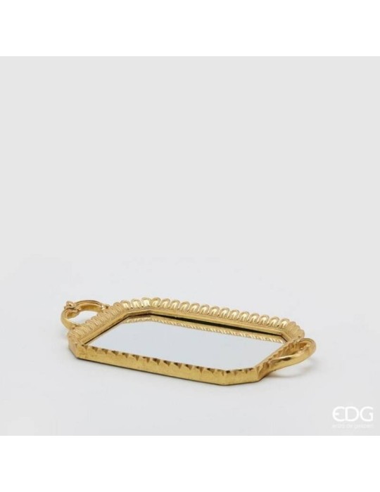 Vassoio Specchio Deco Oro | Enzo De Gasperi