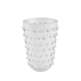 EDG Vaso Semisfere in vetro bianco alto 27 cm