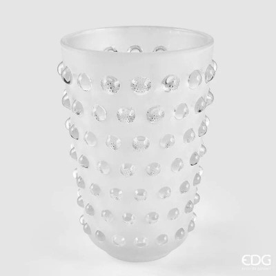 Vaso Semisfere in Vetro Bianco | Enzo De Gasperi 2