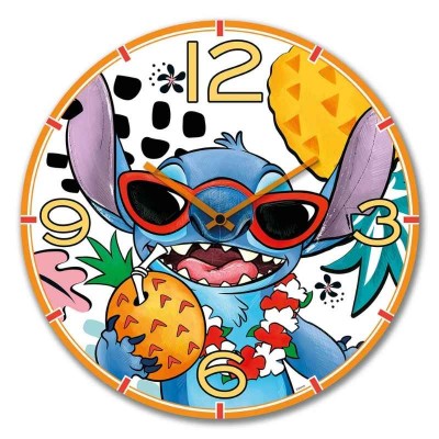 Orologio Stitch Bianco di EGAN – Orologio da Parete...