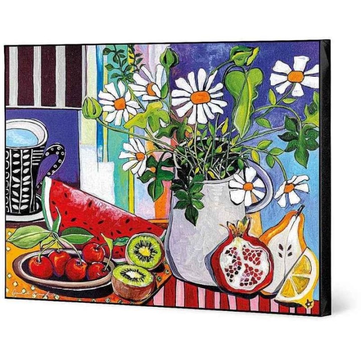 Egan Quadro I Multipli d'Arte su tela 100 × 80 cm