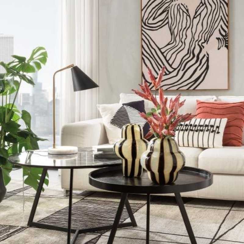 Tavolini Tondi Set 2 pezzi Design Urban – L’Oca...